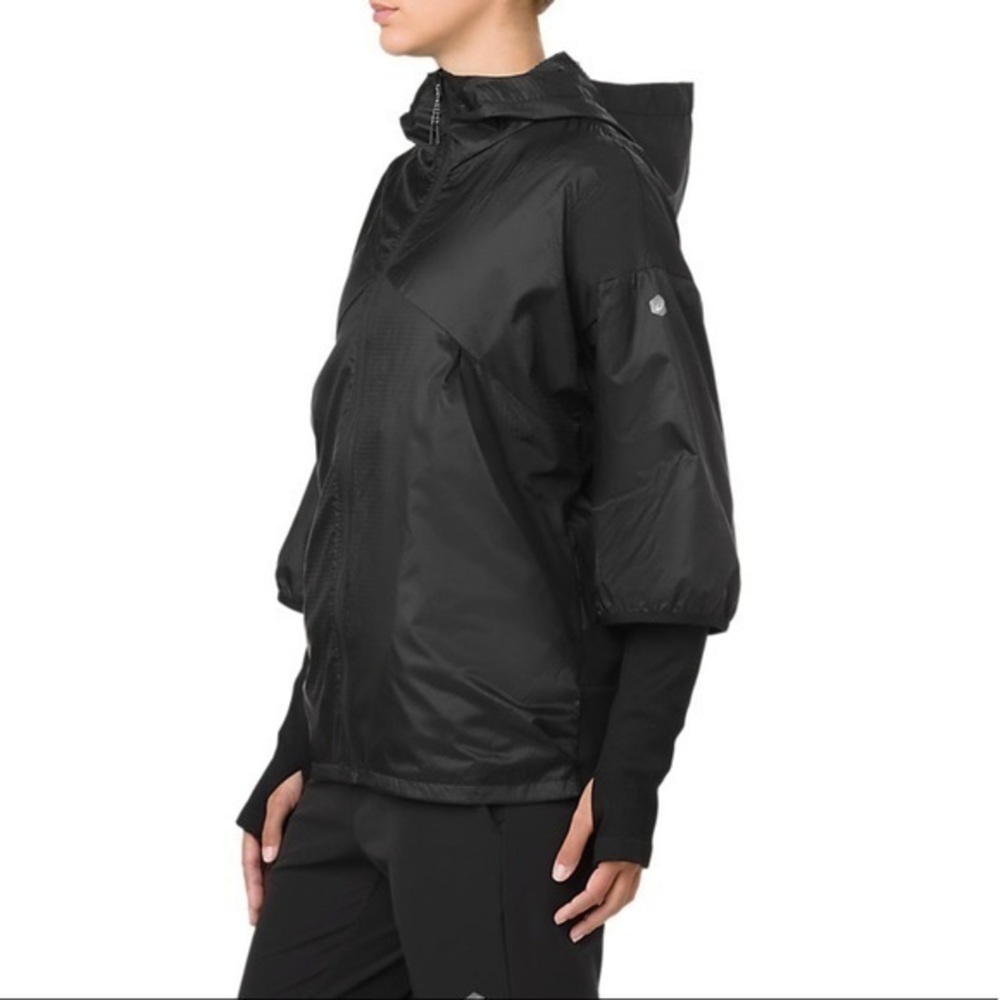 NWT WOVEN HYBRID FULL ZIP HOODIE SIZE M